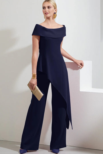 Elegant Set of Asymmetrical Top And Pants