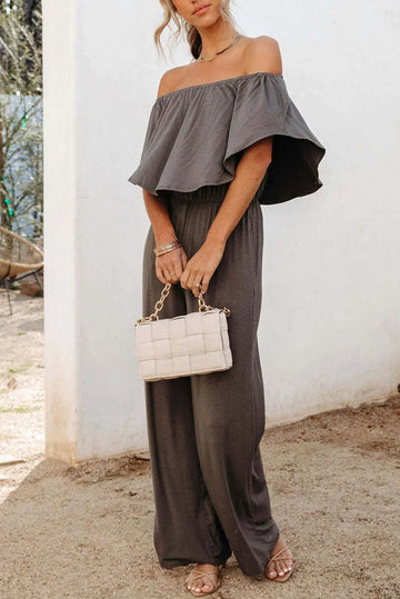 Ruffle Jumpsuit