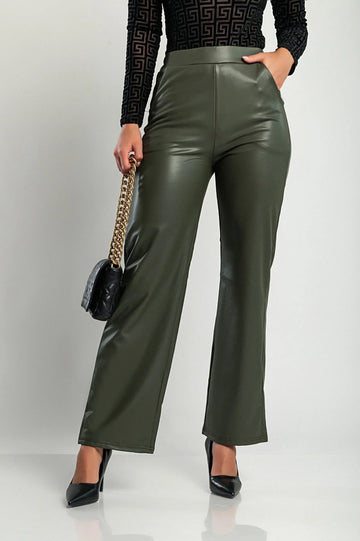 Faux Leather Pants