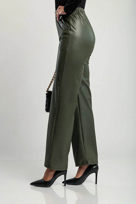 Faux Leather Pants