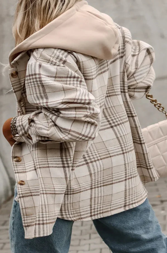 Overshirt With Checkered Print