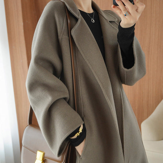 Reversible Cashmere Coat