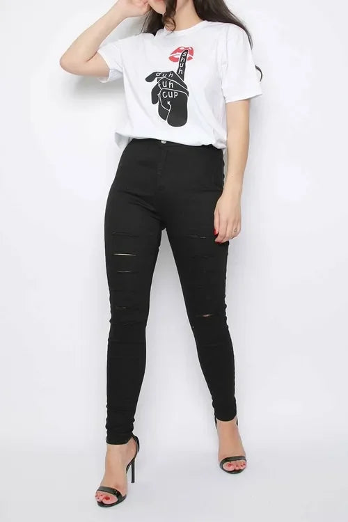 Shuh Duh Fuh Cup Oversized T-shirt