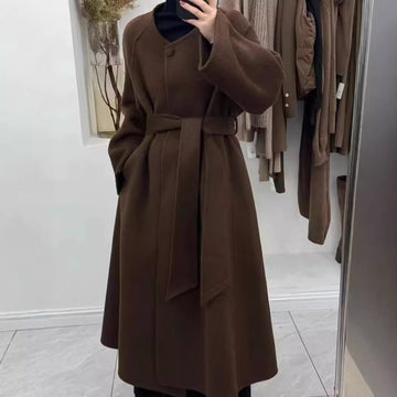 Reversible Cashmere Coat