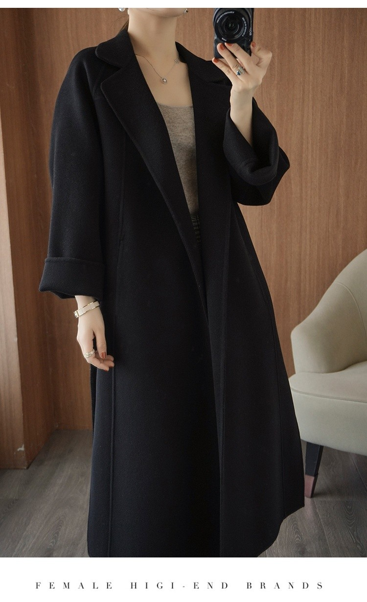 Reversible Cashmere Coat