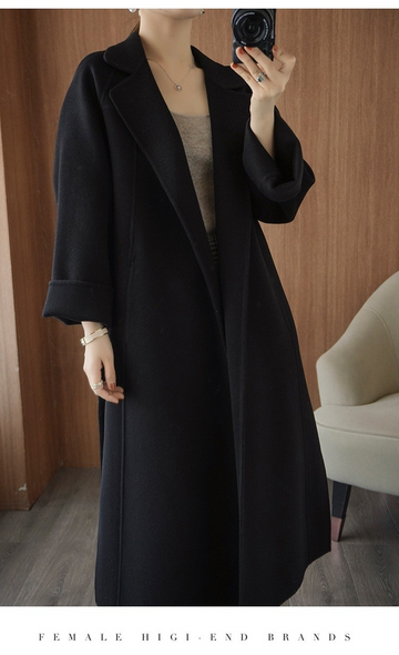 Reversible Cashmere Coat