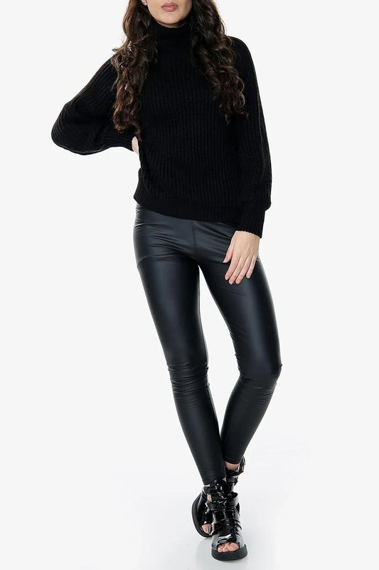 Balloon Sleeve Knit Jumper