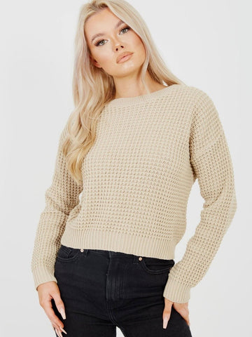 Crop Fisherman Jumper