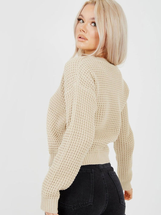 Crop Fisherman Jumper